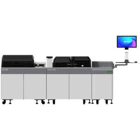 (un modulo CM-1000 Chimica Clinica, un modulo immunometria MAGICL 6200, un modulo SH-80 unità fornitura campioni)
